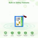 3.7v 7800mAh-28.86Wh 7800mah Rechargeable Li-Ion Battery | Lithium Ion Battery with 2.54/ 2 Pin JST Connector