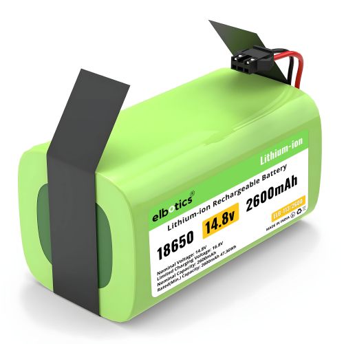 14.8v/14.4v 2600mAh Li-ion Replacement Battery Compatible with Eufy RoboVac 11 11S 30 15C 15T 12 35C,Ecovacs Deebot N79 N79S DN622, Goovi F007C D380 D382,Amarey A800 A900,Coredy R300 R500,