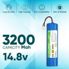 14.8v Replacement Battery, Compatible with Ecovacs Deebot Ozmo 900