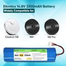 14.8v Replacement Battery, Compatible with Ecovacs Deebot Ozmo 900