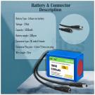 12V 5200mAh Li-ion Battery Pack â€“ 3S for IoT & Robotics