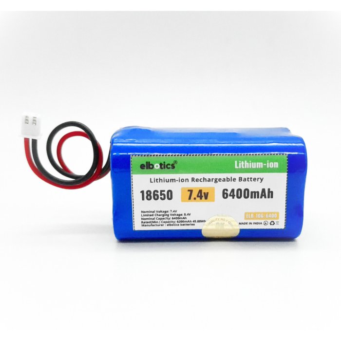 7.4V 5200mAh Li-ion Battery Pack for RC Toys & Electronics (XH2.54)