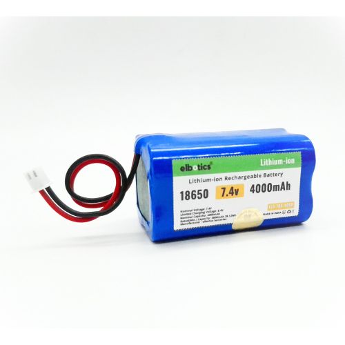 7.4V 4000mAh Li-ion Battery Pack for RC Toys & Electronics (XH2.54)