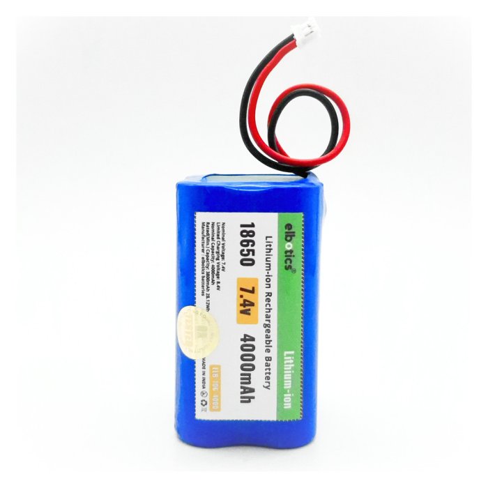 7.4V 4000mAh Li-ion Battery Pack for RC Toys & Electronics