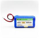 7.4V 4000mAh Li-ion Battery Pack for RC Toys & Electronics