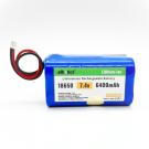 7.4V 6400mAh Li-ion Battery Pack for RC Toys & Electronics