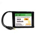 18V 2600mAh Li-ion Battery for RC, Solar, Drones & More