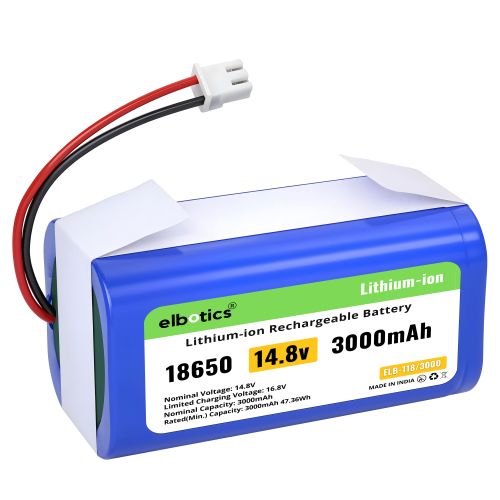 14.8V 3000mAh Battery for Shark Ion Robot RV850-RV1000S