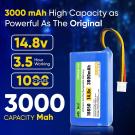 14.4v/14.8v 3000mAh Battery for Proscenic 820S 800T 830T C30B