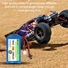 7.4V 2600mAh Li-ion Battery JST Plug with USB Charger RC (JST SM 2 Pin )