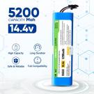 14.4V 5200mAh Replacement Battery for 360 S9, X90, RoboVac L10