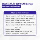 ELBOTICSÂ® 14.4v 5200mAh Battery for ECOVACS T8 T9 950 920 Series  (ELB-151_5200mAh)