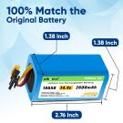 ELBOTICSÂ® 14.4v 2600mAh Battery for ECOVACS T8 T9 950 920 Series ( ELB-152_2600)