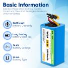 ELBOTICSÂ® 14.4v 2600mAh Battery for ECOVACS T8 T9 950 920 Series ( ELB-152_2600)