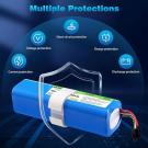 ELBOTICS  14.4v 5200mAh Battery for Dreame D9 D10 F9 L10 Pro Z10 ( ELB-159_5200)