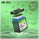 ELBOTICS 12V 10000mAh Lithium Battery with BMS for Solar & More