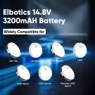 ELBOTICS 14.4v/14.8v 3200mAh Battery for ILIFE T10s & LR30 Hybrid