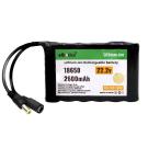 ELBOTICS 22.2V 2600mAh Li-ion Battery Pack for Robotics & More