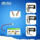 ELBOTICS 7.4V 2600mAh Li-ion Battery for WEP BP-2100 Printer