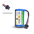 ELBOTICS 7.4V 3000mAh RC Battery with USB Charger Cable