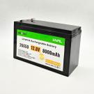 12V 8Ah LiFePO4 Battery with BMS Protection â€“ 2000+ Deep Cycles, Rechargeable Lithium Battery