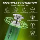 14.8V 2600mAh Li-ion Battery for RC, Solar, Drones & More