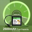 14.8V 2600mAh Li-ion Battery for RC, Solar, Drones & More