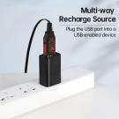 SM-3P USB Charger for 7.4V 800mA Li-ion Battery,Compatible with RC Car/Boat/Gel Blaster USB Charging Cable