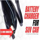 12V/1A Auto-Cut Off Charger for Kids Ride On Electric Car Battery Charger
