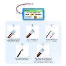 ELBOTICS 7.4V 2600mAh Li-ion Battery Pack with PH2.0 Plug