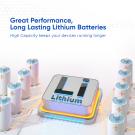 ELBOTICS 7.4V 2600mAh Li-ion Battery Pack with XH2.54 Plug