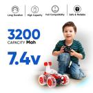 ELBOTICS 7.4V 3200mAh Li-ion Battery Pack with PH2.0 Plug