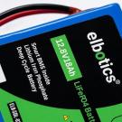 12.8V 18Ah (18000mAh) LiFePO4 Phosphate Battery with Smart BMS Solar Inverter Backup Battery