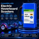 36V 4400mAh Lithium-Ion Rechargeable Battery Pack for Electric Hoverboard
